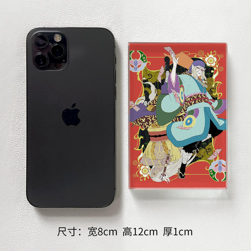 漫能怪化猫日系水晶立牌个性桌面摆件日本动漫周边二次元礼物 - 图3