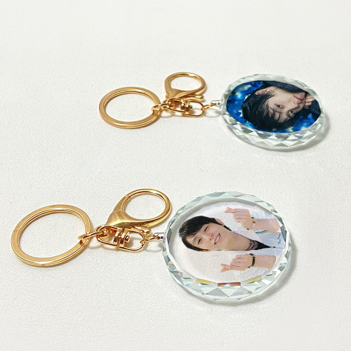 漫能羽生结弦水晶挂件仙台柚子钥匙扣日本二次元周边个性礼物 - 图3