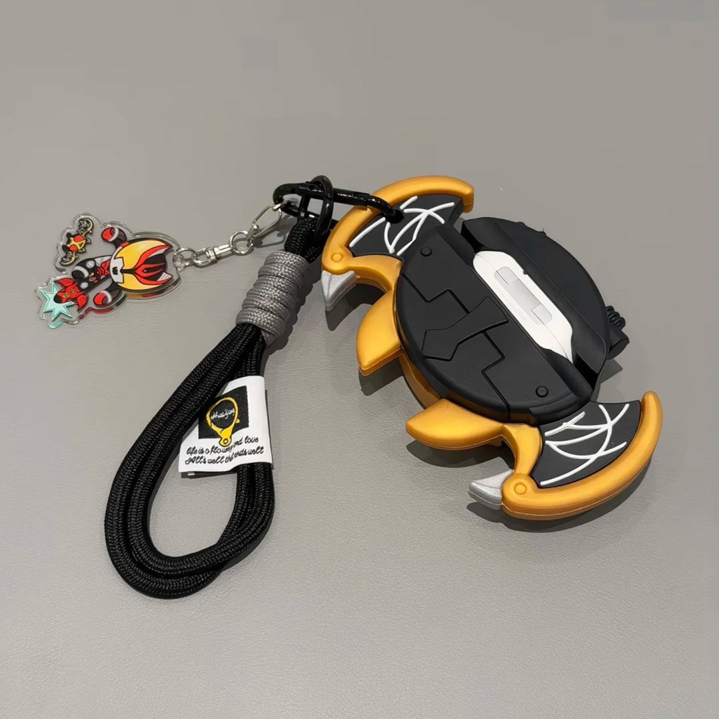 假面骑士kiva蝙蝠适用OPPOAir4i耳机壳oppoEncoFree4保护套EncoAir4Pro卡通R4硅胶Free2/3防摔软盒Air2Pro潮 - 图1