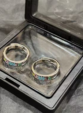 权志龙power应援周边彩绘戒指