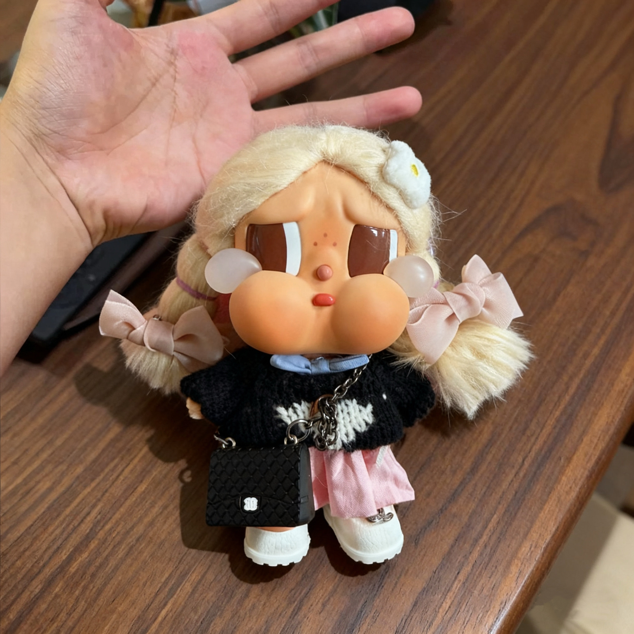 适用哭娃Crybaby vacation搪胶毛绒衣服娃衣套装秋冬毛衣裙子,淘宝优惠券,粉丝福利购,淘宝优惠卷