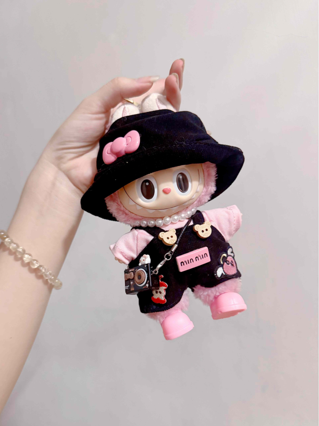 适用一二三代labubu小香风17cm娃衣拉布布套装拉布布娃衣娃衣服,淘宝优惠券,粉丝福利购,淘宝优惠卷