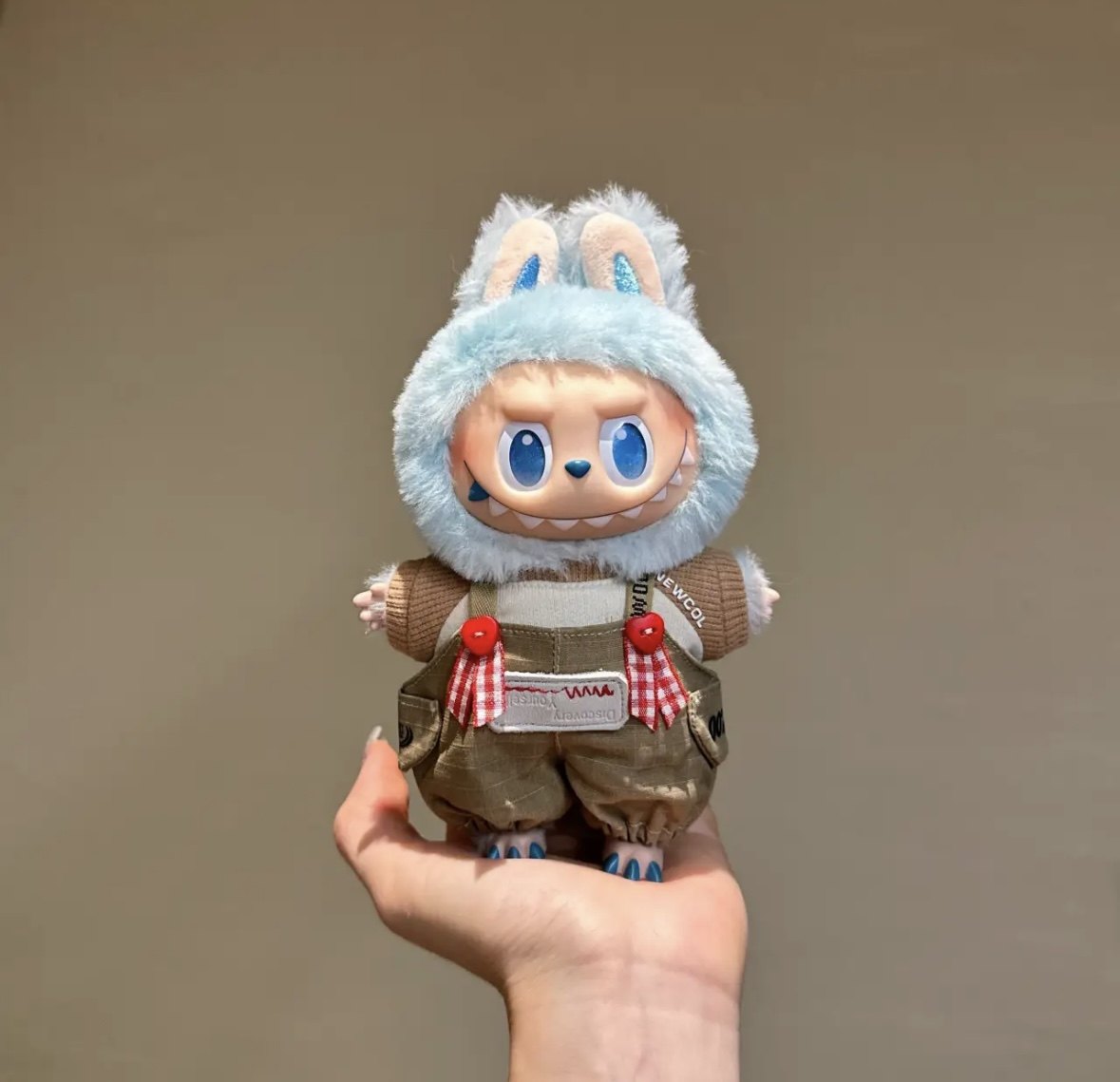 适用一二三代labubu前方高能手工娃衣10cm草莓套装拉布布娃衣,淘宝优惠券,粉丝福利购,淘宝优惠卷