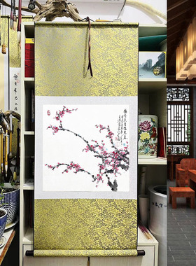 百燕堂国画梅花纯手绘