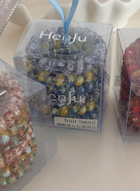 电话线发圈韩系ins发绳女高级感扎头绳高弹力耐用丸子头发饰头饰