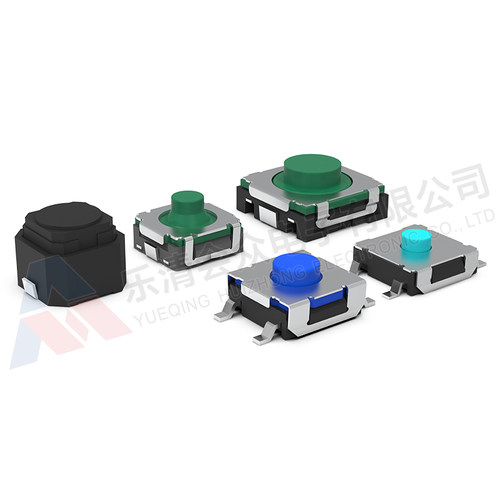 会众6.2*6.2/6*6长行程硅胶无声8*8微动国产替代轻触开关车载按钮 - 图3