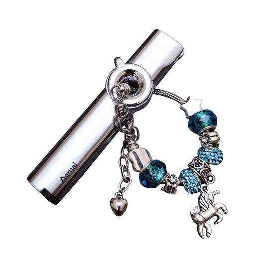 Ins women's lighter birthday gift high-end windproof