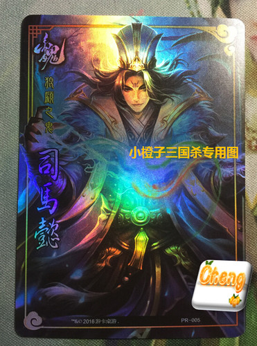 正版桌游志三国杀全幅副PR闪卡步练师黄月英曹丕甄姬司马懿孙尚香 - 图0