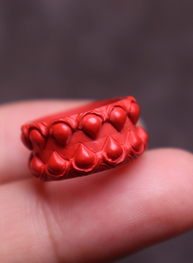 配饰跑环朱砂diy饰品中国风通用