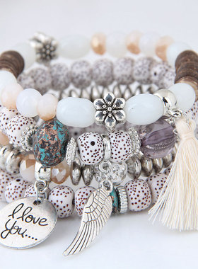 新品秒杀民族风波西米亚手链手串