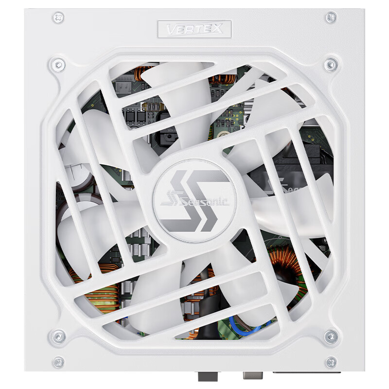 【潮玩客】海韵峰睿VERTEX GX1000 GX1200W白色 ATX3电源-图0