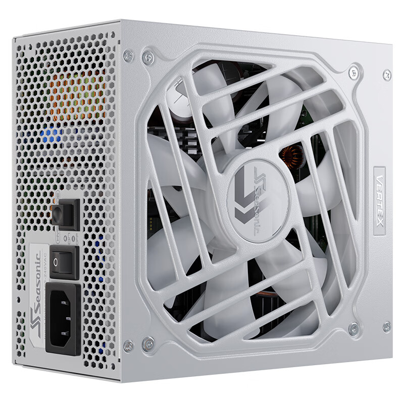 【潮玩客】海韵峰睿VERTEX GX1000 GX1200W白色 ATX3电源-图2
