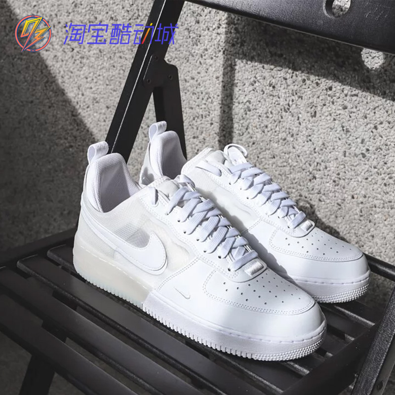 耐克Nike AIR FORCE 1 男空军一号运动耐磨透气秋板鞋 DM0573-100 - 图2