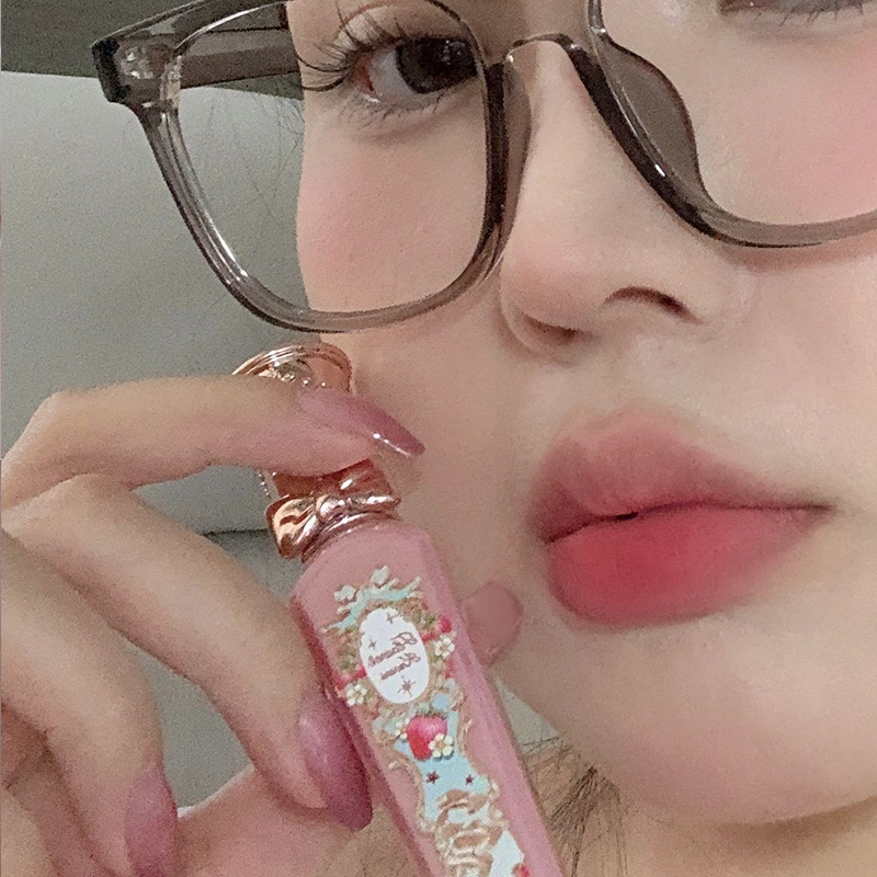 花知晓口红唇釉巧克力唇霜天鹅芭蕾固体唇蜜洛可可女正品丝绒哑光 - 图3