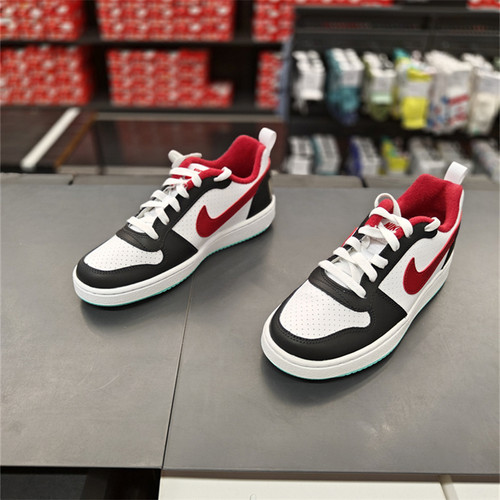 正品Nike/耐克Court Low女子白红芝加哥低帮休闲板鞋 DQ5354-161 - 图1