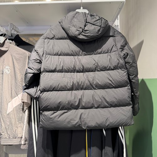 Adidas阿迪达斯三叶草棉服男25冬款运动外套防风保暖面包服JX4123 - 图1