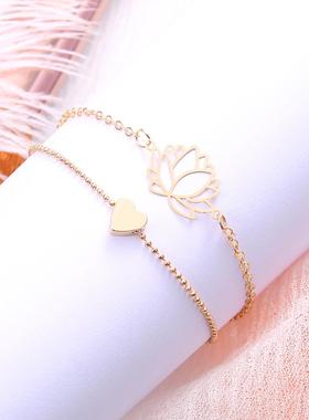 2022 new bracelets simple female personality  hand ornaments