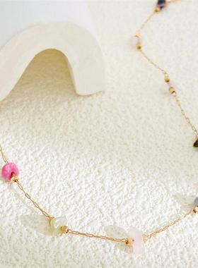 Summer New Colored Irregular Necklace Elegant Accessories 饰