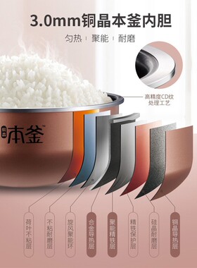 苏泊尔４升电饭煲内胆正品不粘锅