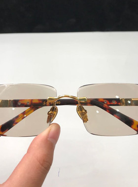 冰糖水晶石头无框清凉养目太阳镜