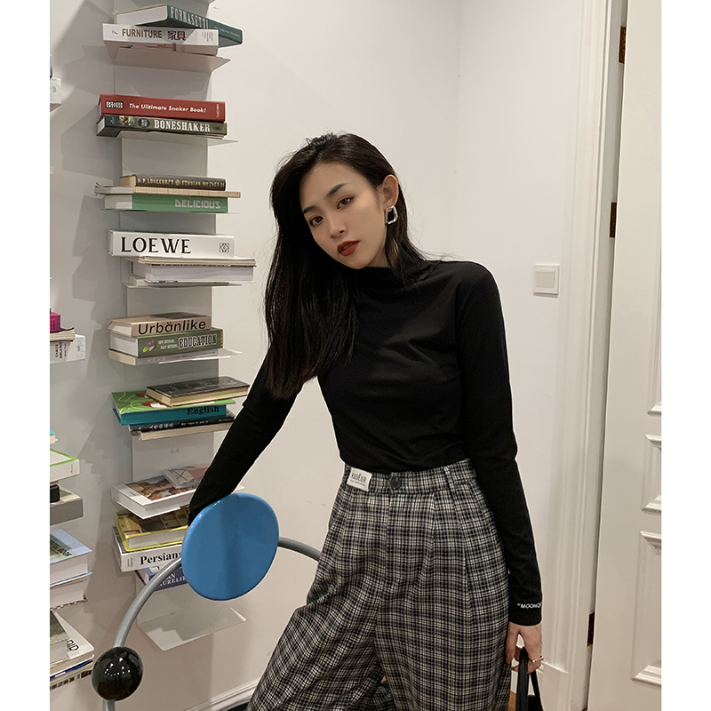 羊绒蛋白打底衫 克羊绒蛋白拉绒百搭袖口刺绣打底衫 250 K 姐自制 羊绒蛋白打底衫 克羊绒蛋白拉绒百搭袖口刺绣打底衫 250 K 姐自制