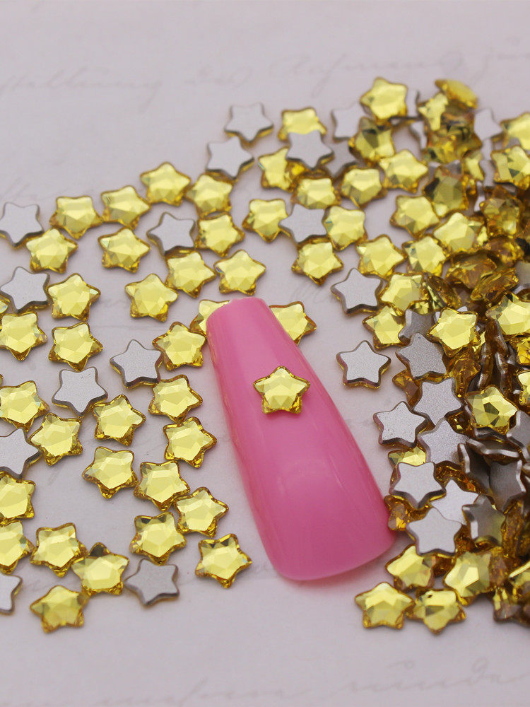 施家华子钻2754海星平底异形水钻美甲饰品多种颜色DIY钻进口奥钻,淘宝优惠券,粉丝福利购,淘宝优惠卷