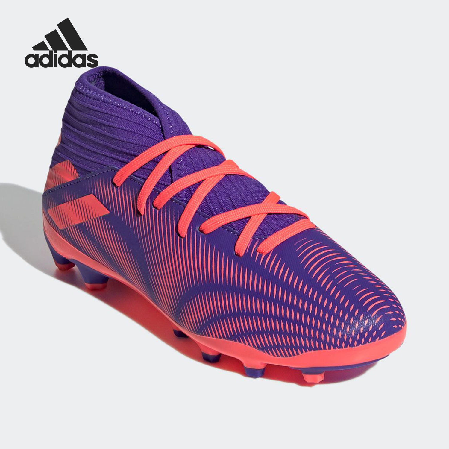 adidas/阿迪达斯正品梅西nemeziz 20.3 mg短钉大童足球鞋eh0579