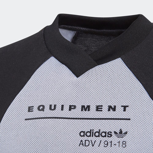 Adidas/阿迪达斯三叶草儿童时尚潮流休闲舒适运动连衣裙CD8402 - 图1
