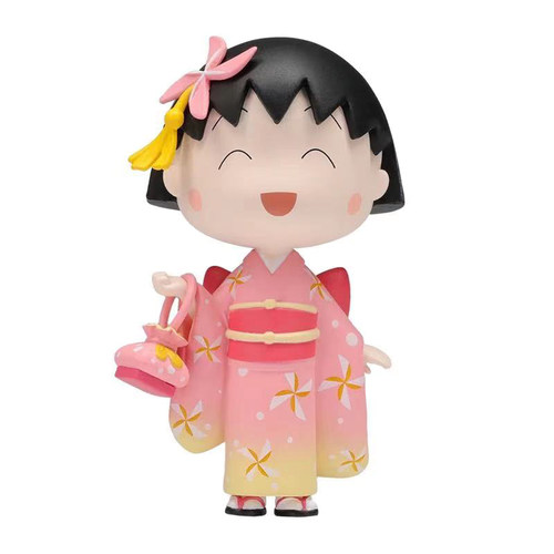 樱桃小丸子和服玩偶2代手办盲盒少女心摆件七夕情人节生日礼物品 - 图3