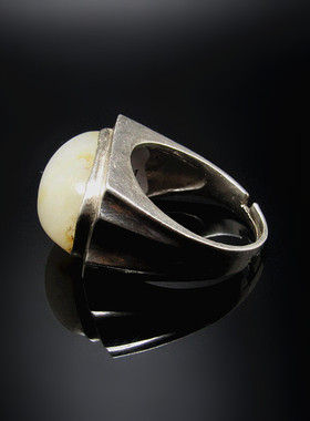 天然男款新疆和田玉籽料送证书