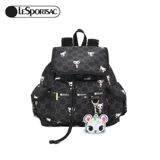 LeSportsac Рюкзак, вместительная и большая сумка через плечо, на шнурках