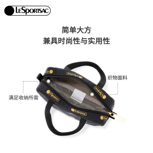 LeSportsac乐播诗新款经典系列时髦波点轻便零钱包手提包手拿包 - 图2