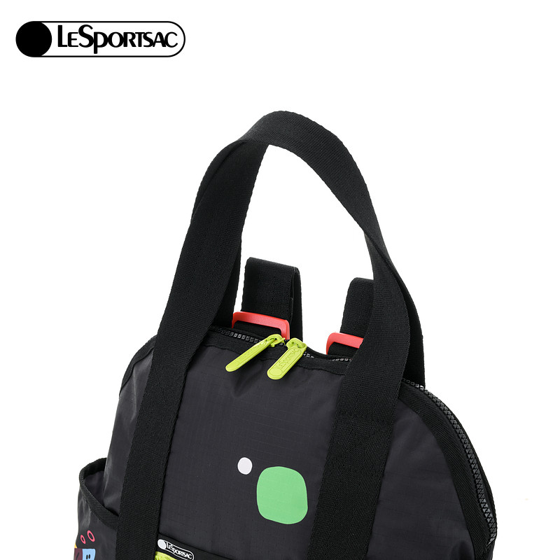 LeSportsac乐播诗新款逗鸭联名双肩包可爱大容量书包通勤旅行背包,淘宝优惠券,粉丝福利购,淘宝优惠卷