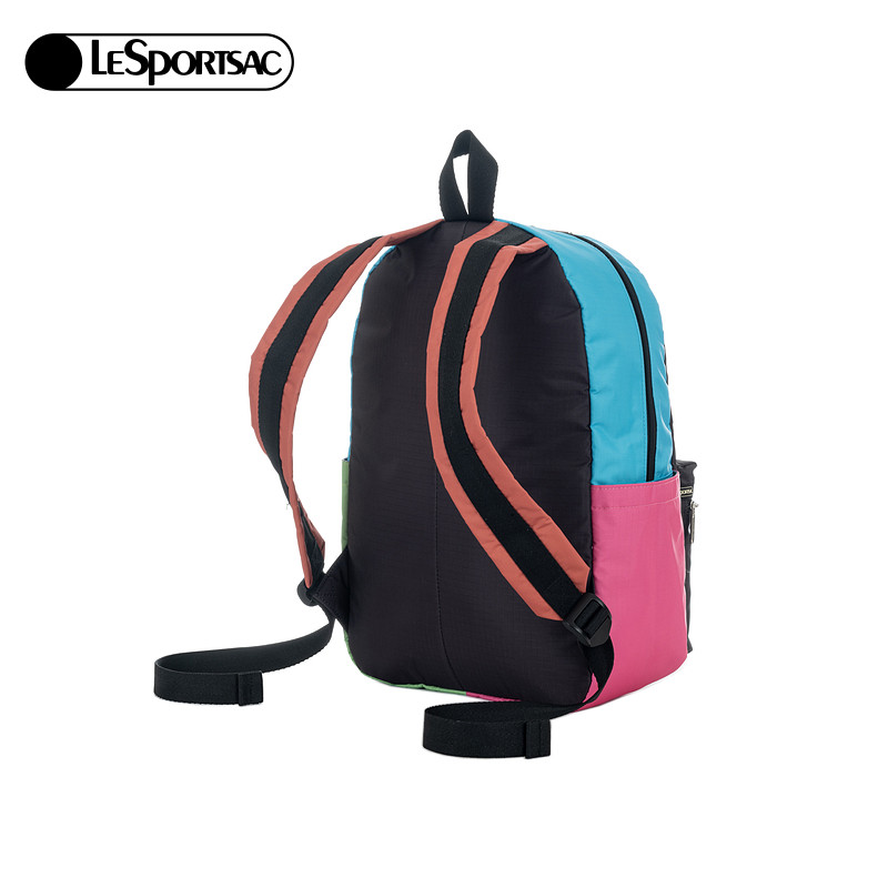 LeSportsac乐播诗新款潮流系列青春拼色大容量背包通勤双肩包女,淘宝优惠券,粉丝福利购,淘宝优惠卷