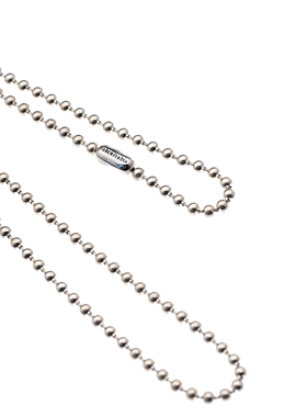 渡鸦原创撒旦羊头骷髅纯银圆珠链