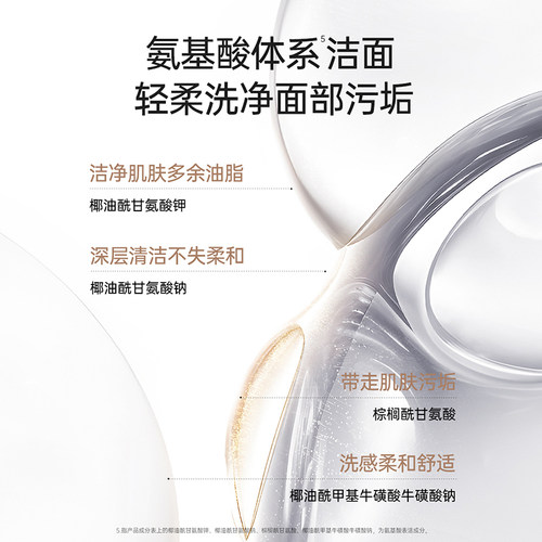 袋鼠妈妈洗面奶燕窝清洁脸部保湿护肤品洁面乳官方正品 - 图1
