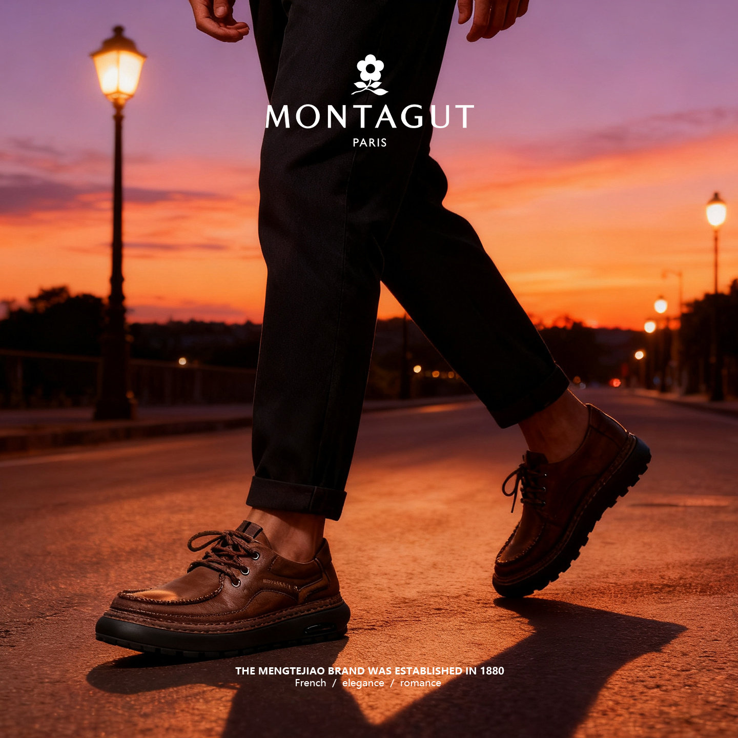 梦特娇头层牛皮男鞋商务英伦风手工皮鞋男休闲春季工装复古袋鼠鞋,淘宝优惠券,粉丝福利购,淘宝优惠卷