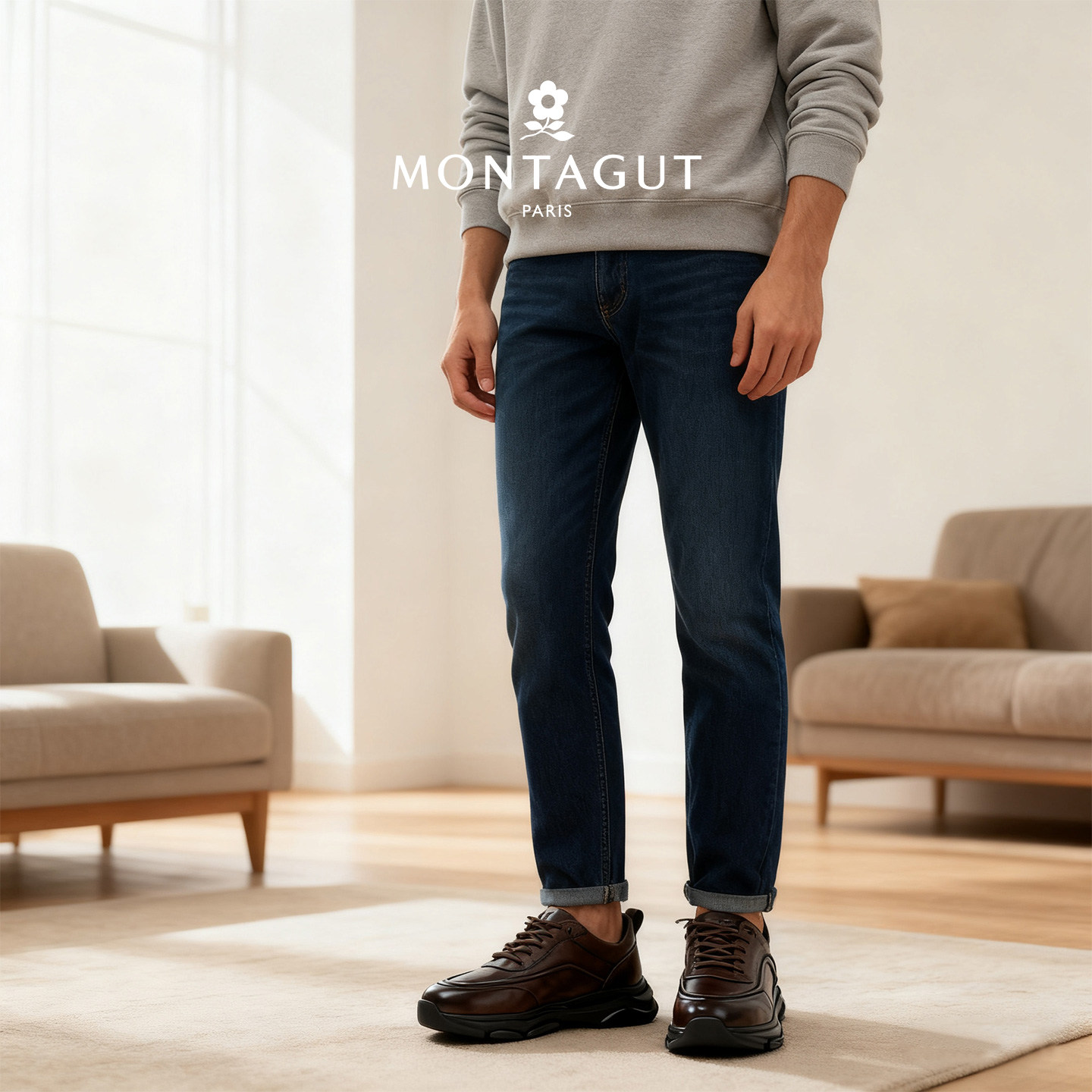 梦特娇高级感男款皮鞋春季2026新款防滑增高头层牛皮休闲运动潮鞋,淘宝优惠券,粉丝福利购,淘宝优惠卷