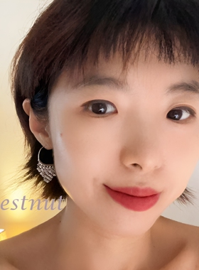 碎银流苏耳圈女小众轻奢波光粼粼耳扣 高级感显脸小银色耳饰