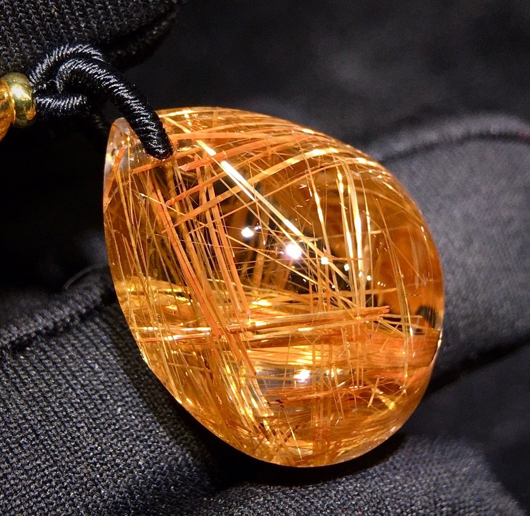 正品天然钛晶水滴吊坠项链男女款毛衣链挂件饰品礼物送礼饰品,淘宝优惠券,粉丝福利购,淘宝优惠卷