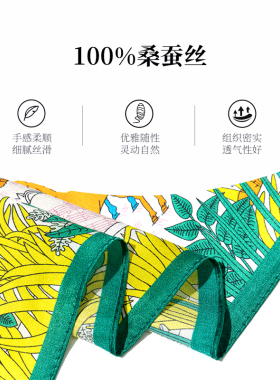 一米画纱送长辈礼物真丝丝巾2025秋冬新款100%桑蚕丝高档系脖方巾