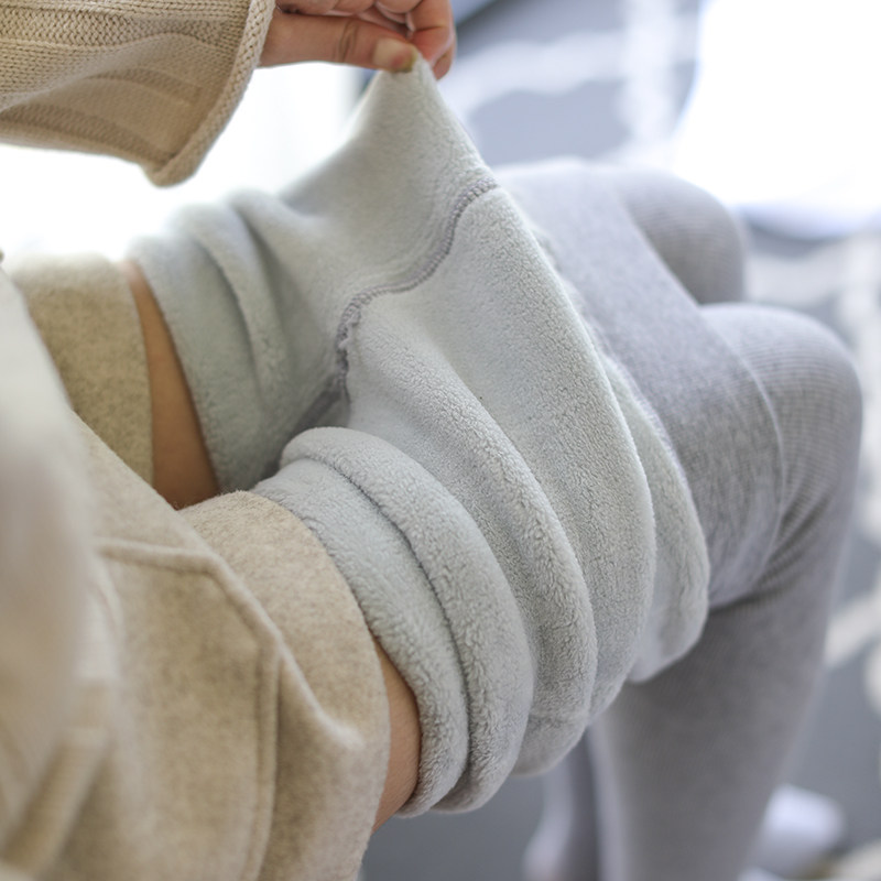 日系矮小个子螺旋纹打底裤女外穿 莜饰打底裤