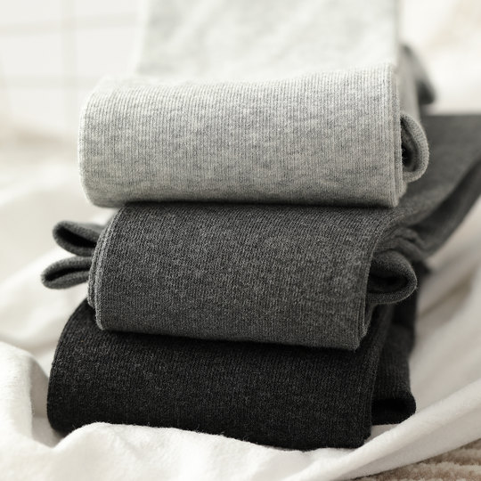 奶咖色连裤袜秋季不加绒亚光显瘦烟灰色踩脚打底裤白色jk打底袜女