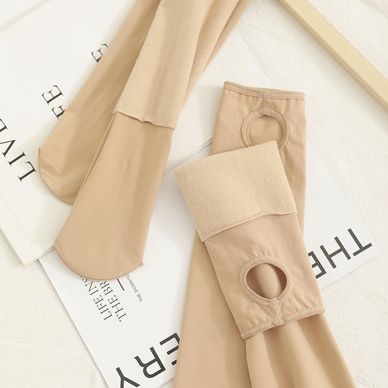 小个子光腿神器150cm外穿冬连裤袜 莜饰打底裤