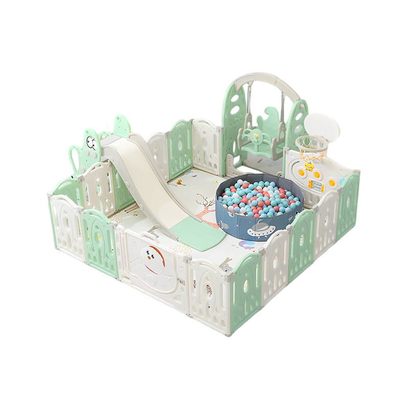 游戏围栏儿童乐园家用游乐场室内游乐园秋千婴儿设备宝宝小型家庭-图3