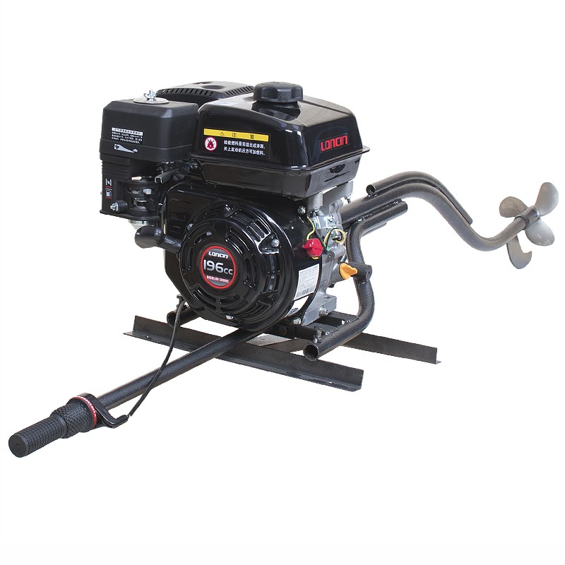 马发船挂机架子7.5-15船外机汽油机螺旋桨直杆架子弯杆双杆船挂机 - 图3