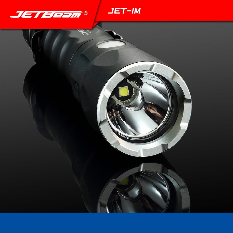 JETBeam杰特明JET-IM 1100超强光远射手电筒户外战术调光USB充电 - 图1