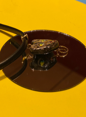 怪有趣粘土女手绘项链少女风礼物