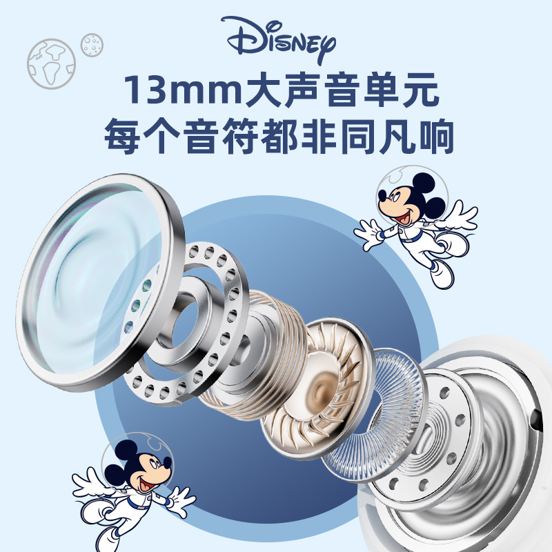 迪士尼高品质蓝牙无线女生款耳机 果时代数码蓝牙耳机