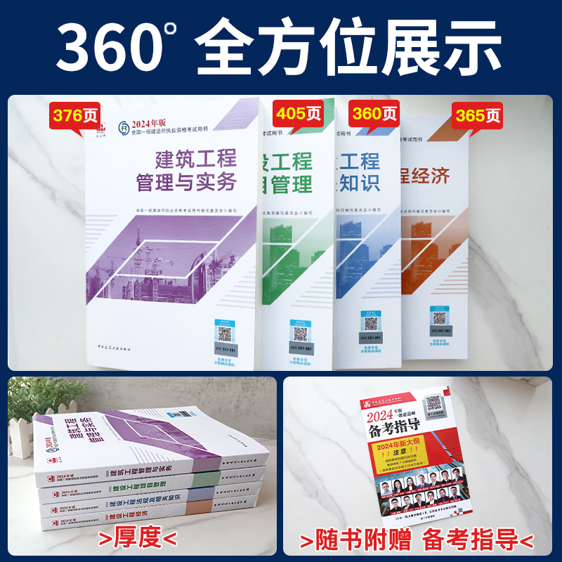 2024年一级建造师教材官方建筑实务全套经济管理法规一建考试市政机电公路水利通信铁路民航港口矿业历年真题中国建筑工业出版社 - 图1